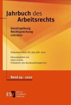 Jahrbuch des Arbeitsrechts / Jahrbuch des Arbeitsrechts 59