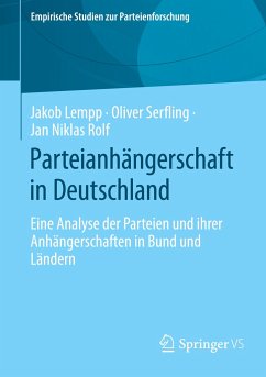 Parteianhängerschaft in Deutschland - Lempp, Jakob;Serfling, Oliver;Rolf, Jan Niklas