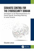 Semantic Control for the Cybersecurity Domain (eBook, PDF)