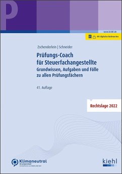 Prüfungs-Coach für Steuerfachangestellte - Zschenderlein, Oliver;Schneider, Alexander