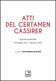 Atti del Certamen Cassirer (eBook, PDF)