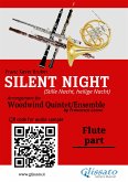 Flute part of &quote;Silent Night&quote; for Woodwind Quintet/Ensemble (fixed-layout eBook, ePUB)