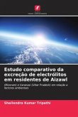 Estudo comparativo da excreção de electrólitos em residentes de Aizawl