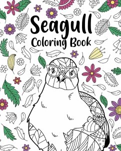 Cover Seagull Coloring Book