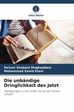 Cover Die unbändige Dringlichkeit des Jetzt
