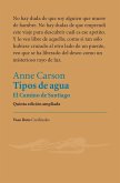 Tipos de agua Tipos de agua