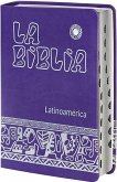 La biblia latinoamérica [letra grande] simil-piel morada, canto plateado, con uñeros