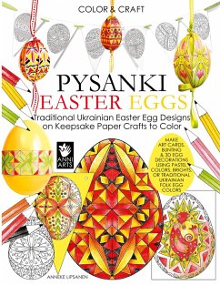 Cover Color and Craft Pysanki Easter Eggs
