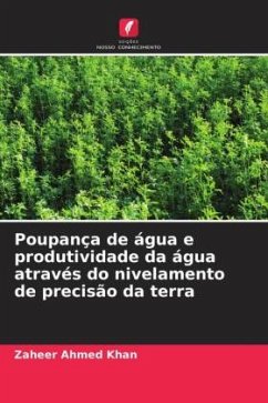 Poupança de água e produtividade da água através do nivelamento de precisão da terra - Khan, Zaheer Ahmed