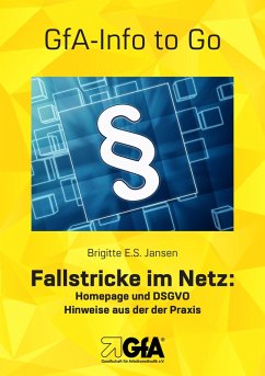 Fallstricke im Netz: Homepage und DSGVO (eBook, ePUB) - Jansen, Brigitte E. S.