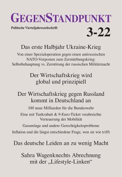 GegenStandpunkt 3-22 (eBook, PDF)