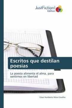 Escritos que destilan poesías - Mora Cevallos, Cesar Humberto