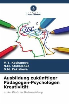 Ausbildung zukünftiger Pädagogen-Psychologen Kreativität - Koshanova, M.T.;Stukalenko, N.M.;Pakisheva, G.M.