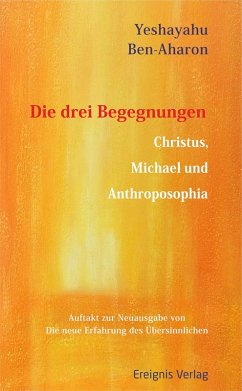 Cover Die drei Begegnungen. Christus, Michael und Anthroposophia (eBook, ePUB)