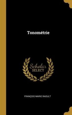 Tonométrie - Raoult, François Marie