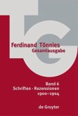 1900-1904 / Ferdinand Tönnies: Gesamtausgabe (TG) Band 6