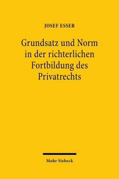 Cover Grundsatz und Norm in der richterlichen Fortbildung des Privatrechts (eBook, PDF)