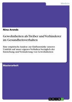 Gewohnheiten als Treiber und Verhinderer im Gesundheitsverhalten (eBook, PDF)