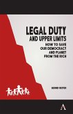 Legal Duty and Upper Limits (eBook, ePUB)