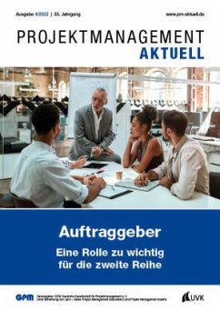 Cover PROJEKTMANAGEMENT AKTUELL 4 (2022)