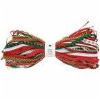 Ribbon Set Lucky dip, rot-grün, 30 Stk, je 1m