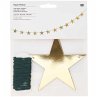 Girlande Sterne, gold FSC MIX - Bild 1