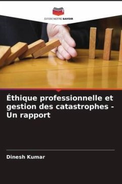 Cover Éthique professionnelle et gestion des catastrophes - Un rapport