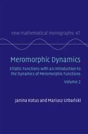 Meromorphic Dynamics: Volume 2 - Kotus, Janina; Urba&