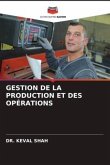 GESTION DE LA PRODUCTION ET DES OPÉRATIONS