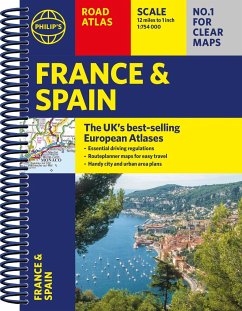 Cover Philip's France and Spain Road Atlas