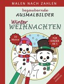 Bezaubernde Ausmalbilder Malen nach Zahlen - Winter-Weihnachten Bezaubernde Ausmalbilder Malen nach Zahlen - Winter-Weihnachten
