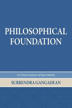 Philosophical Foundation - Gangadean, Surrendra
