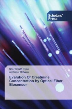 Evalution Of Creatinine Concentration by Optical Fiber Biosensor - Riyas, Noor Riyadh;Mohasin, Ali Kamel