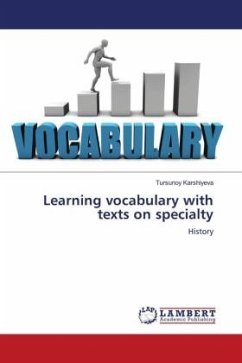 Learning vocabulary with texts on specialty