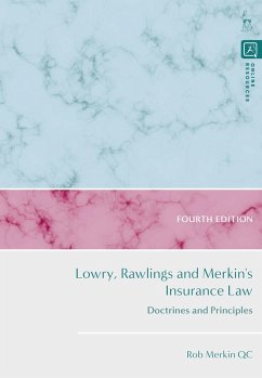 Lowry, Rawlings and Merkin's Insurance Law (eBook, ePUB) - Merkin Kc, Rob