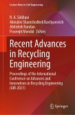 Recent Advances in Recycling Engineering (eBook, PDF)