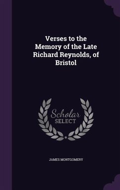 Cover VERSES TO THE MEMORY OF THE LA