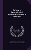 Bulletin of Entomological Research Volume v. 7 1916/1917