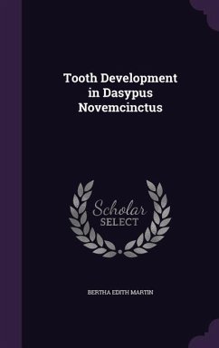 Tooth Development in Dasypus Novemcinctus - Martin, Bertha Edith