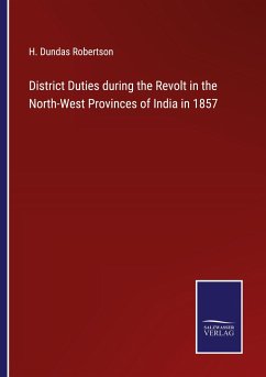 Cover District Duties during the Revolt in the North-West Provinces of India in 1857