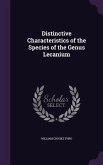 Distinctive Characteristics of the Species of the Genus Lecanium