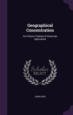Geographical Concentration - Hyde, John