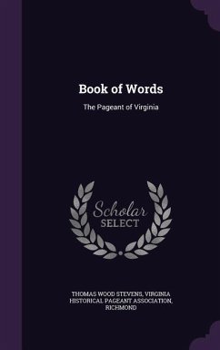 Book of Words - Stevens, Thomas Wood