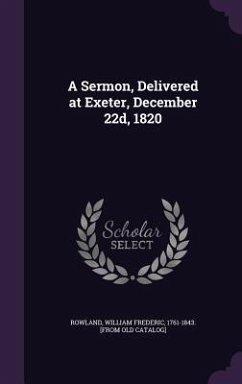 Cover SERMON DELIVERED AT EXETER DEC