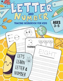 Letter and Number Tracing Workbook - Sheba, Blake