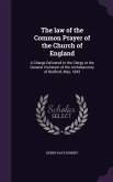 The law of the Common Prayer of the Church of England