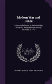 MODERN WAR & PEACE