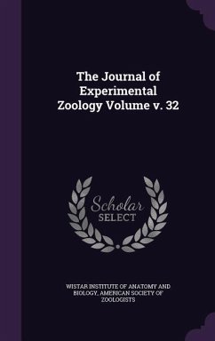 The Journal of Experimental Zoology Volume v. 32