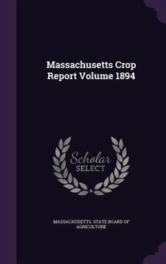Cover Massachusetts Crop Report Volume 1894