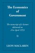 The Economics of Government (eBook,... - Bild 1